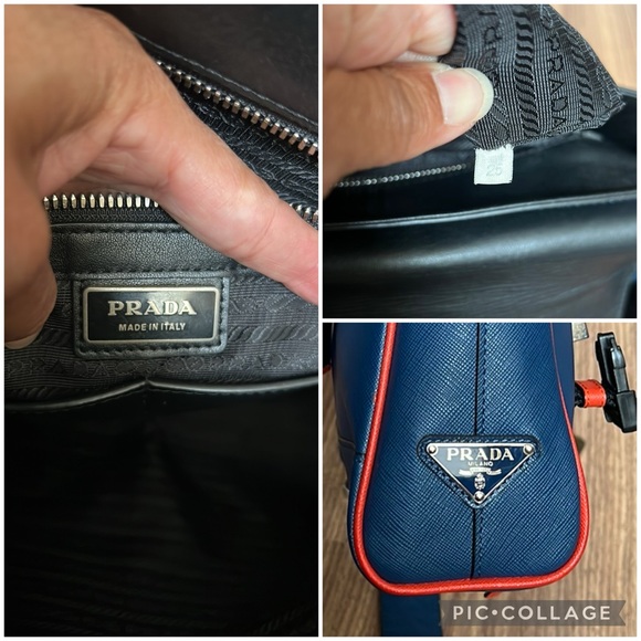 A188 - ๐ฏ % authentic Prada messenger crossbody bag - Picture 15 of 16